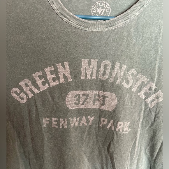 XL Boston Red Sox '47 Fenway Park Green Monster 37 Feet T-Shirt - Green - Picture 4 of 4